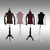 Çocuk Ayaklı ve Plastik Kollu Plastik Terzi Manken