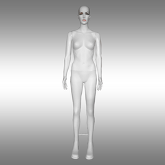 Bayan Makyajlı ve Rostasyon Kafalı Boy Mankeni