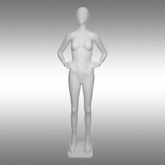 Bayan Tablalı ve Suratsız Model Boy Mankeni