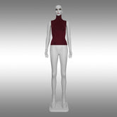 Bayan Tablalı ve Süet Kumaşlı Boy Mankeni