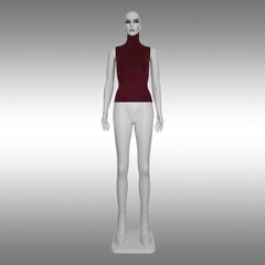 Bayan Tablalı ve Süet Kumaşlı Boy Mankeni