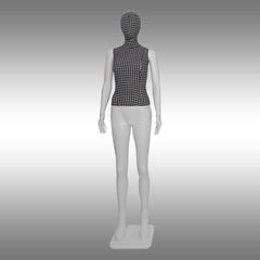 Bayan Tablalı ve Süet Kumaşlı Boy Mankeni