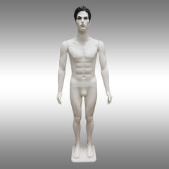 Erkek Tablalı, Makyajlı ve Saçlı Model Boy Mankeni