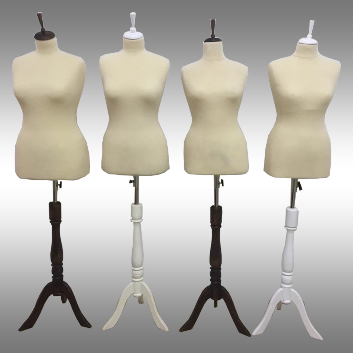 44 Beden Ayaklı ve Kolsuz Süngerli Terzi Manken