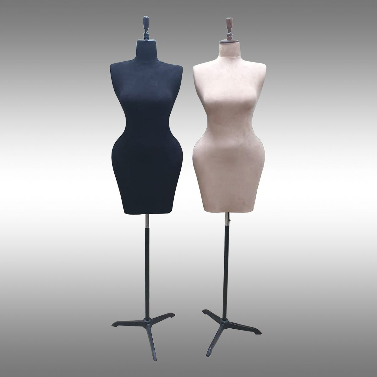 Bayan Kalçalı, Ayaklı, Kafasız, Kolsuz ve Paçalı Fiber Terzi Manken