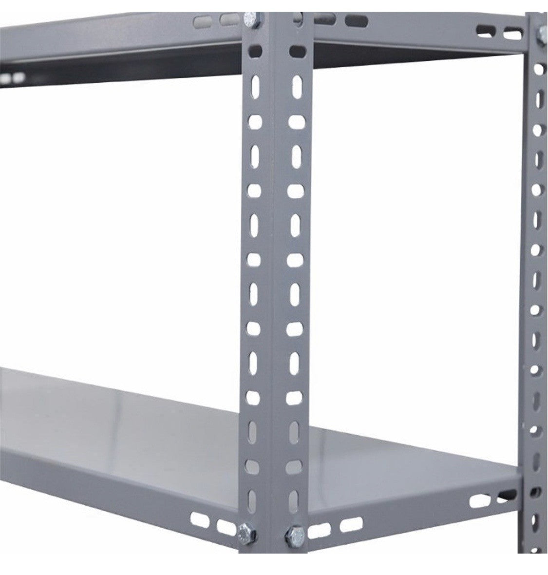 5 Katlı 4 Üniteli Bitişik Galvaniz Çelik Arşiv Depo Kiler Rafı