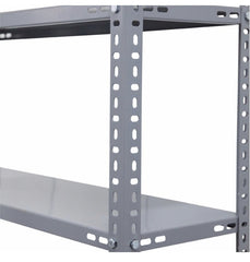 5 Katlı 5 Üniteli Bitişik Galvaniz Çelik Arşiv Depo Kiler Rafı