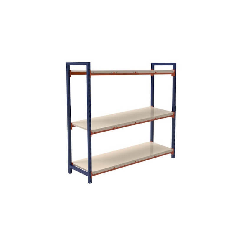 3 Katlı 5 Üniteli Bitişik Hafif Yük Rafı, Depo Rafı