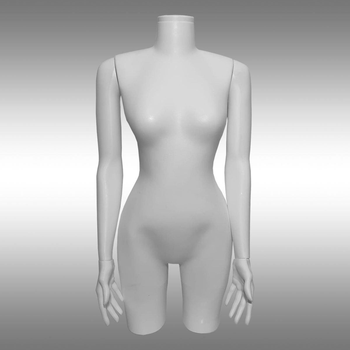 Bayan Paçalı ve Kollu Büst Manken