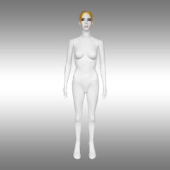 Bayan Makyajlı, Saçlı ve Tokalı Boy Mankeni